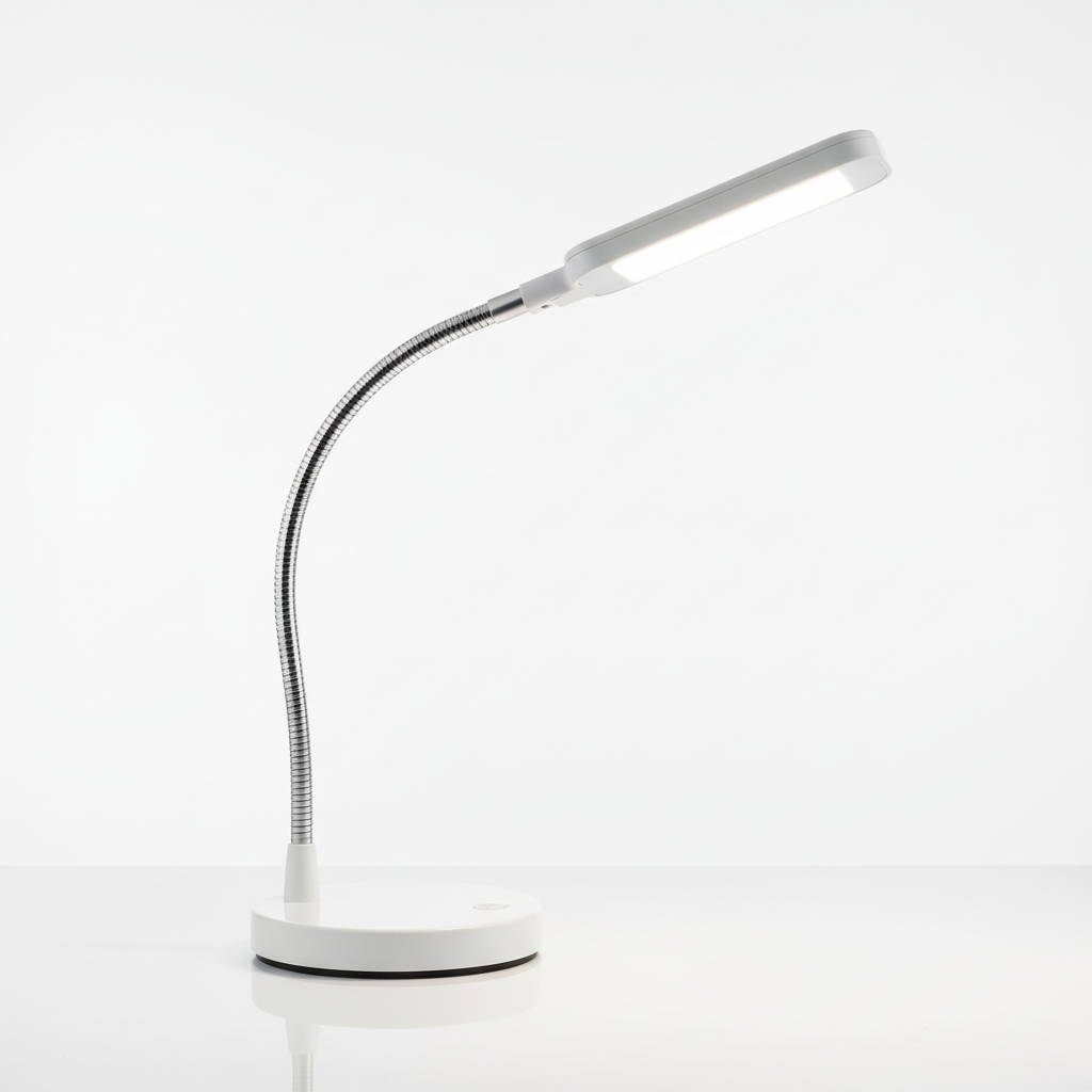LED Desk Lamp side angle view