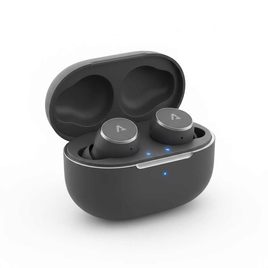 True Wireless Earbuds with charging case